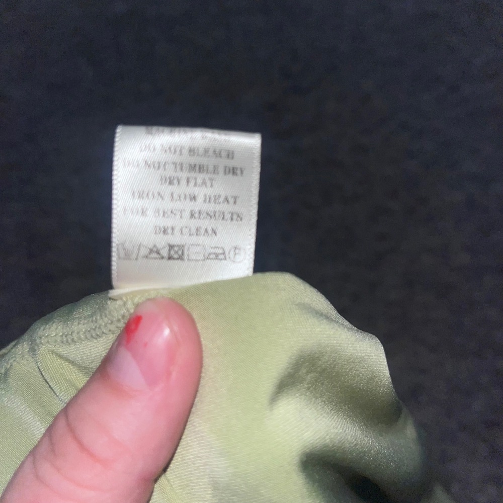 New In Sage Green Crossover Waist Athletic Skort NS50032 Large - Picture 6 of 6